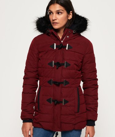 Microfibre Tall Toggle Parka Jacket Image 1