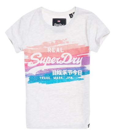Vintage Logo Painted Rainbow T-Shirt Image 2