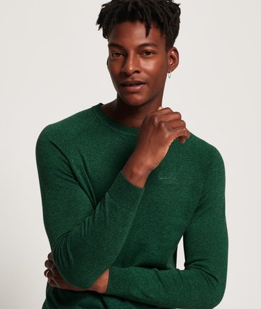 Orange Label Cotton Crew Jumper Image 5