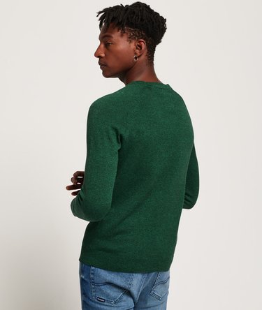 Orange Label Cotton Crew Jumper Image 4