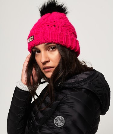 Chic Regal Cable Beanie Image 1