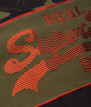 Vintage Logo Camo Panel Sweatshirt Image 7