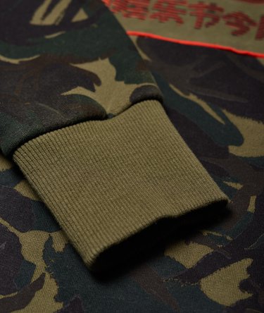 Vintage Logo Camo Panel Sweatshirt Image 8