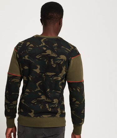 Vintage Logo Camo Panel Sweatshirt Image 4
