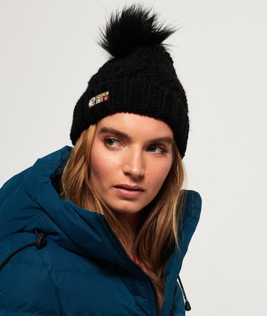 Chic Regal Cable Beanie Image 1
