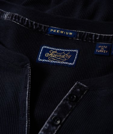 Velvet Trim Grandad shirt Image 6
