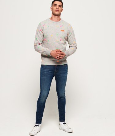 Sweat-shirt col rond à éclaboussures Image 3