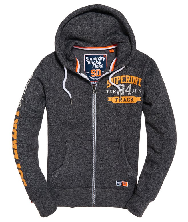 Track and Field Zip Hoodie