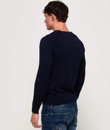 Orange Label Cotton Crew Neck Jumper Image 4