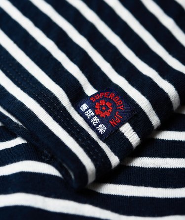 Stripe Grandad shirt Image 7