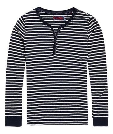 Stripe Grandad shirt Image 2