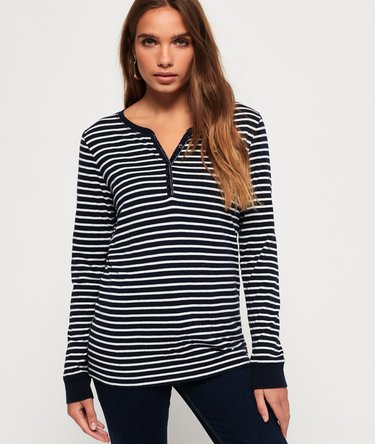 Stripe Grandad shirt Image 1