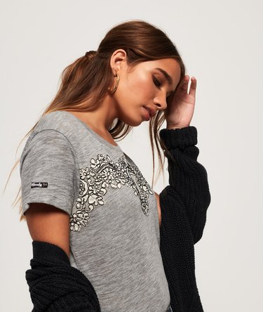 Lex Panelled Lace Top Image 5