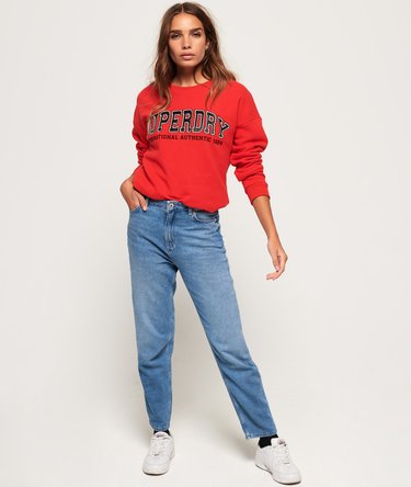 Urban Street Applique Crew Sweatshirt Image 4