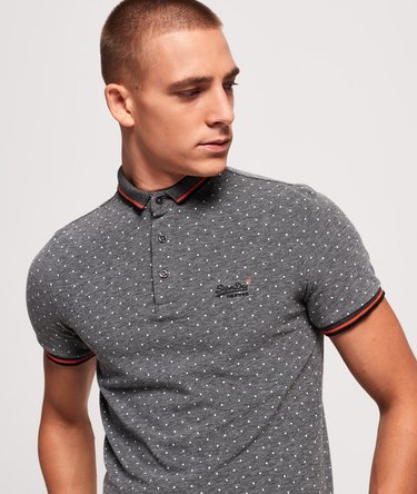 Durchgehend bedrucktes City Jacquard Polohemd Image 5