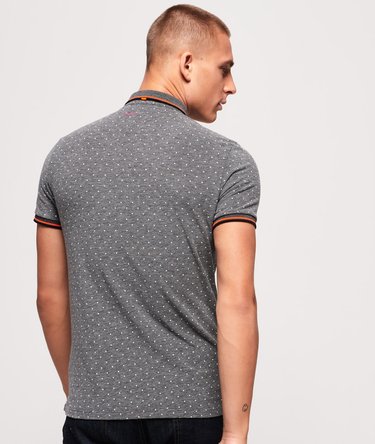 Durchgehend bedrucktes City Jacquard Polohemd Image 4