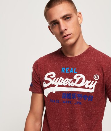 Camiseta Vintage con logo tricolor Image 5