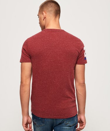 Camiseta Vintage con logo tricolor Image 4