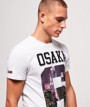 Osaka Photographic Emboss T-Shirt Image 5