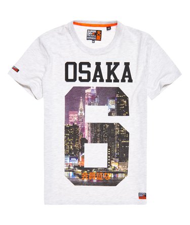 Osaka Photographic Emboss T-Shirt Image 2