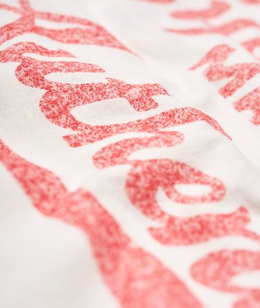 T-shirt Heritage Embroidery Ringer Boxy Image 8