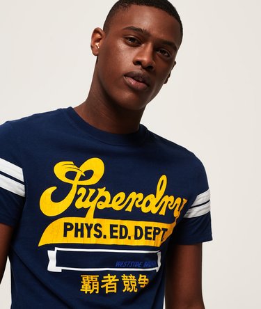 Pitch Field Retro T-Shirt Image 5