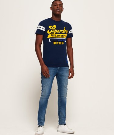 Pitch Field Retro T-Shirt Image 3