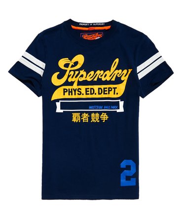 Pitch Field Retro T-Shirt Image 2