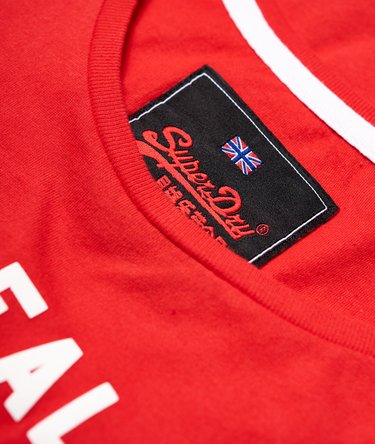 Vintage Logo Mock Applique T-Shirt Image 6