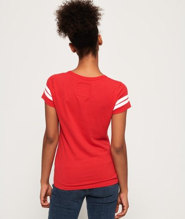 Vintage Logo Mock Applique T-Shirt Image 4