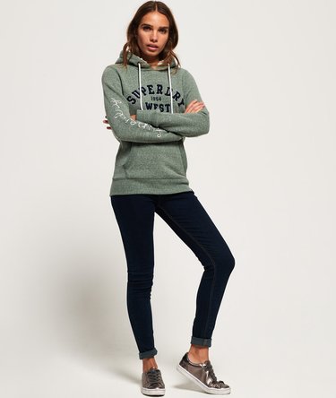 Aria Applique Borg Hoodie Image 3