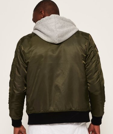 Patch Rookie Flight Bomber Jacket Image 4