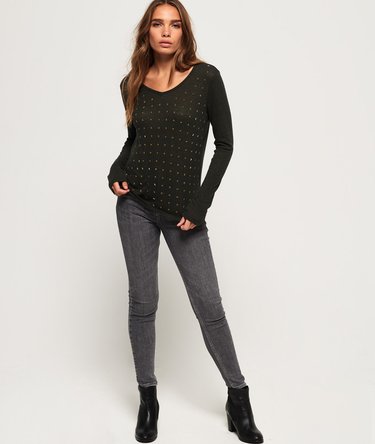 Halcyon Applique Long Sleeve Top Image 3