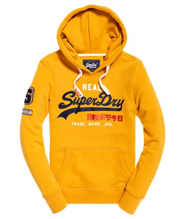 Vintage Logo Bonded Satin Hoodie Image 2