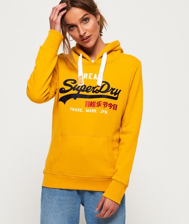 Vintage Logo Bonded Satin Hoodie Image 1