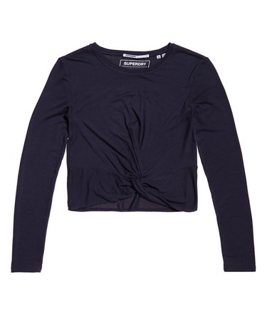 The Twist Hem Long Sleeve Top Image 2