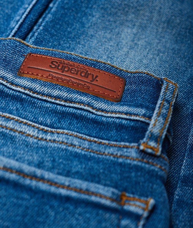 Jean Stretch Para Mujer Vintage Mid Rise | JEANS | SUPERDRY - Superdry Colombia