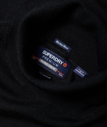 Merino Roll Neck Jumper Image 6