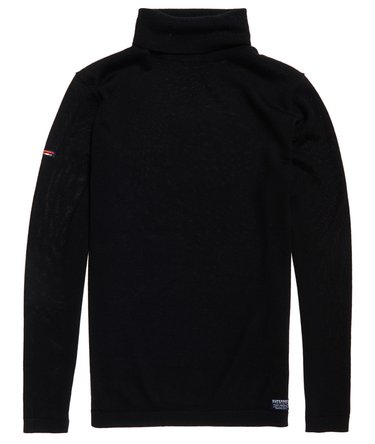 Merino Roll Neck Jumper Image 2