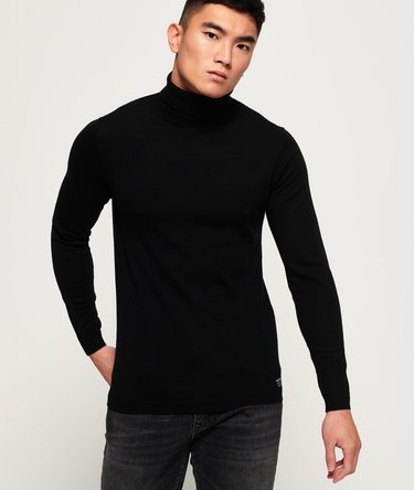 Merino Roll Neck Jumper Image 1