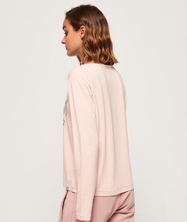 Cassie Long Sleeve Loungewear Top Image 4
