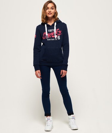 Heritage Flock Hoodie Image 3