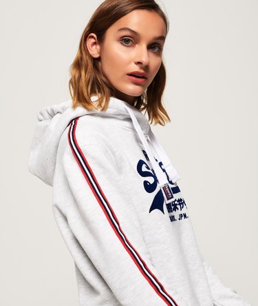 Vintage Logo League College Kurzhoodie Image 1