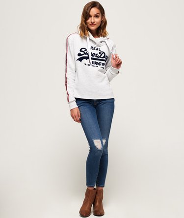 Vintage Logo League College Kurzhoodie Image 3