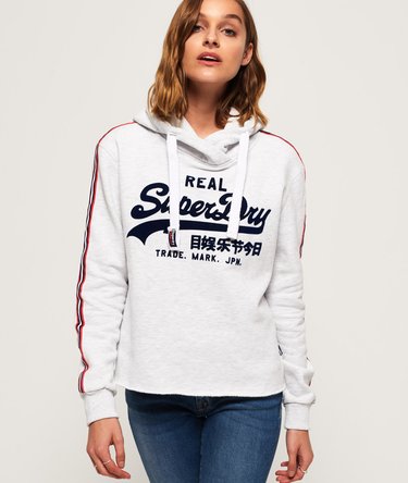 Vintage Logo League College Kurzhoodie Image 5