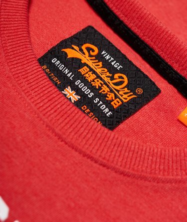 T-shirt ze wzorzystym logo i długim rękawem Premium Goods Image 6