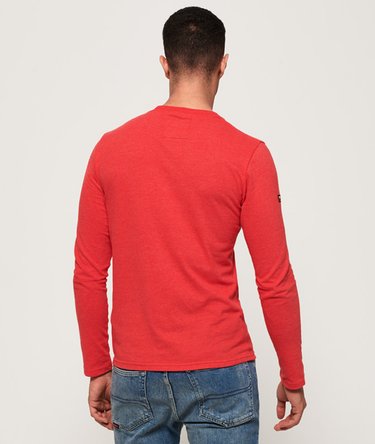 T-shirt ze wzorzystym logo i długim rękawem Premium Goods Image 4