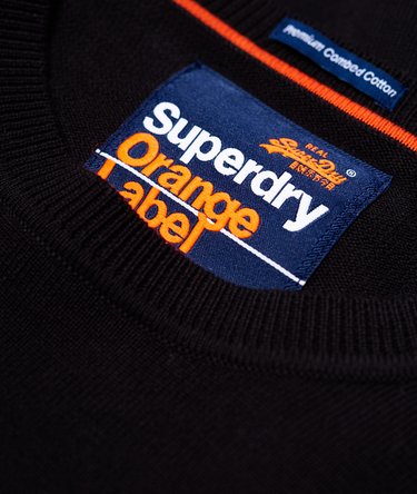Pull en coton à col rond Orange Label Image 6