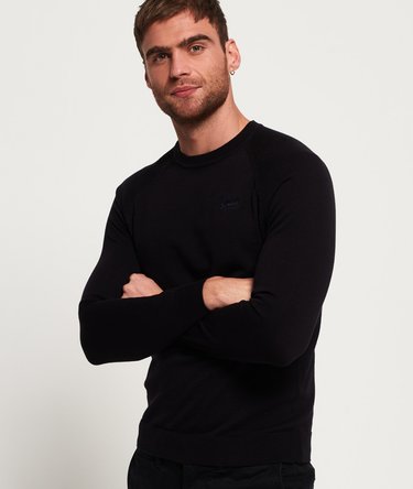 Pull en coton à col rond Orange Label Image 1