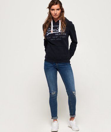 Shirt Shop Infill Emboss Hoodie Image 3